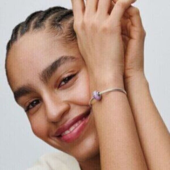 Pandora Opalescent Purple Charm - Picture 2 of 5